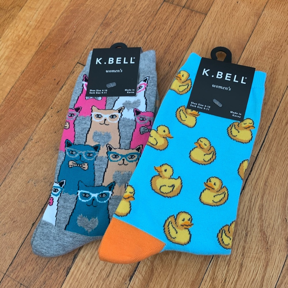 K. Bell Calf Socks